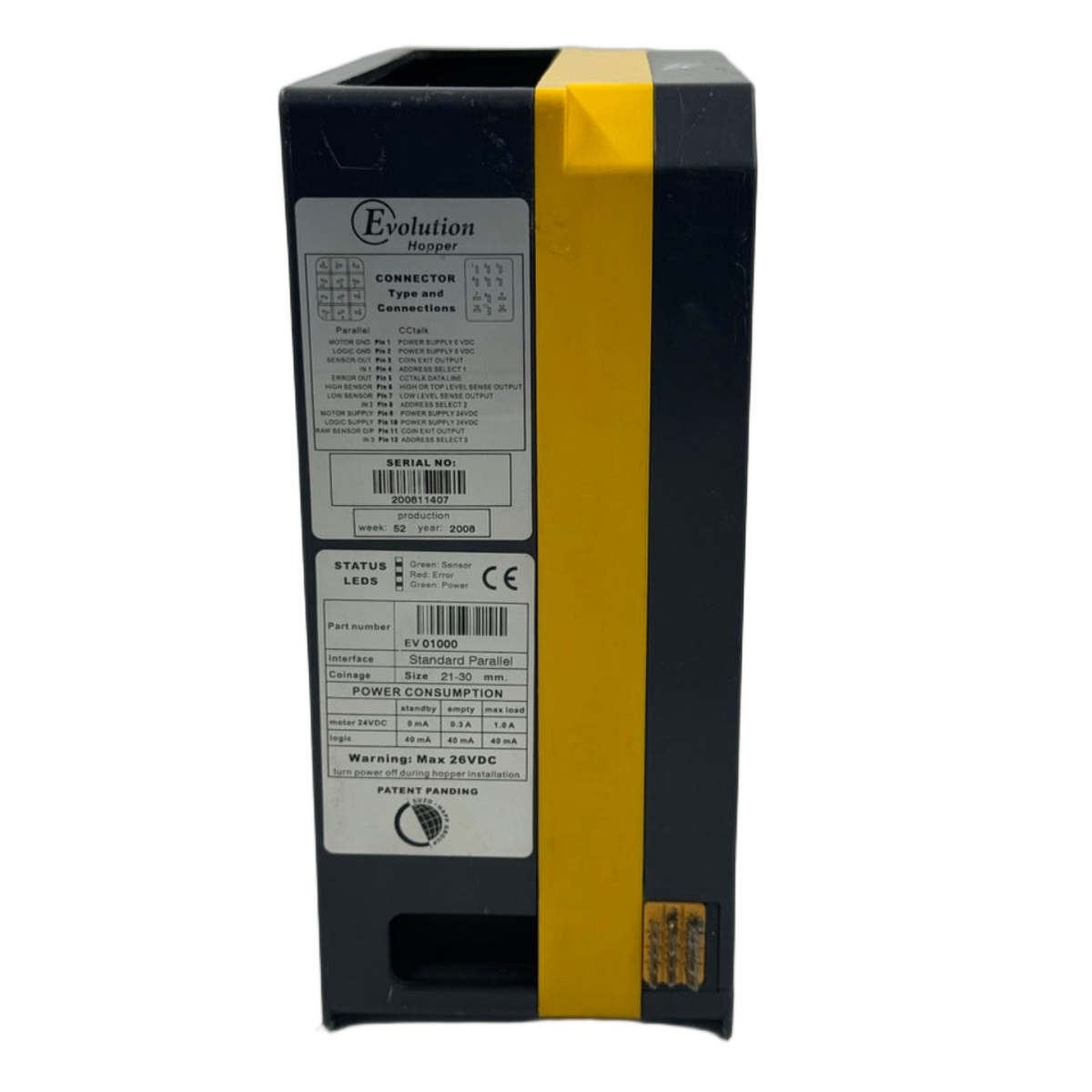 Evolution Hopper ccTalk Italian Version EVO 2000