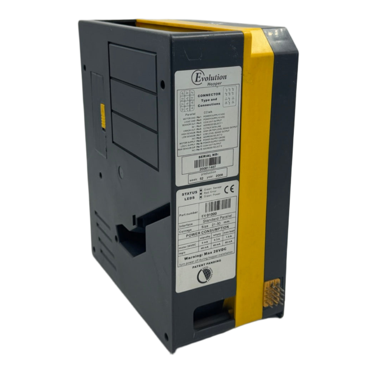 Evolution Hopper ccTalk Non Encrypted EVO 4000
